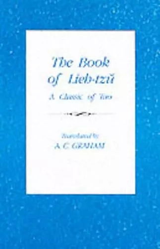 The Book of Lieh-Tzŭ cover