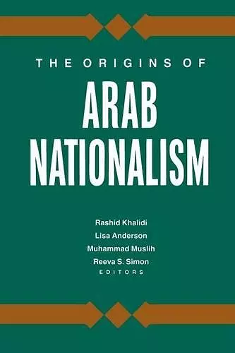 The Origins of Arab Nationalism cover