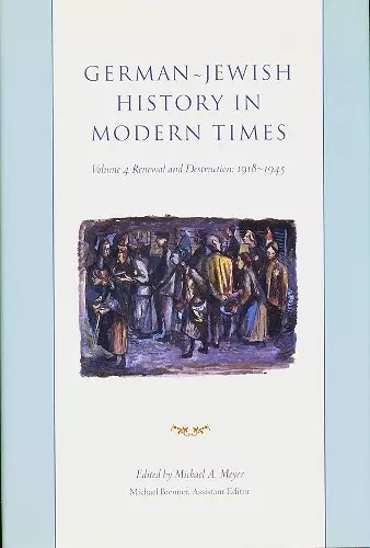 German-Jewish History in Modern Times cover