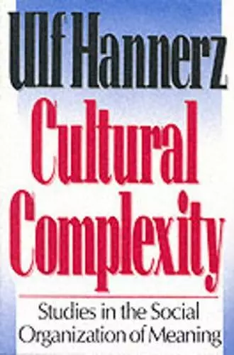 Cultural Complexity cover