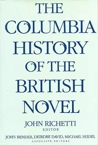 The Columbia History of the British Novel cover