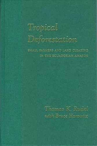 Tropical Deforestation cover
