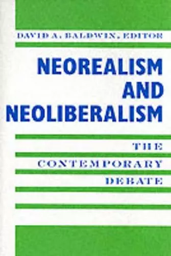 Neorealism and Neoliberalism cover