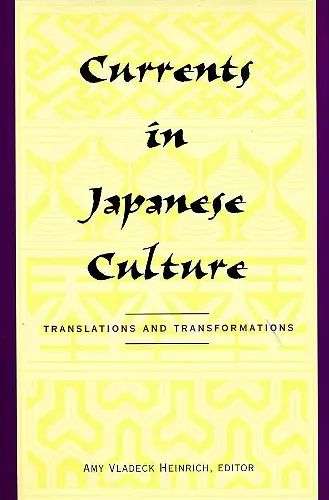 Currents in Japanese Culture cover