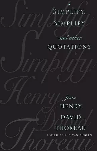 Simplify, Simplify cover