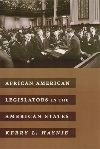 African American Legislators in the American States cover