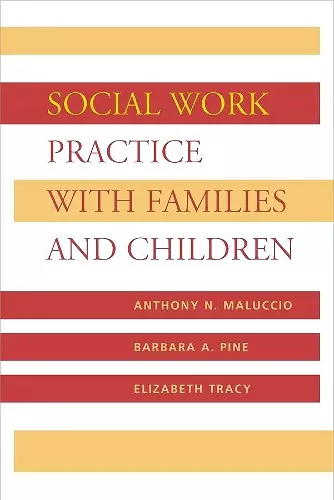 Social Work Practice with Families and Children cover