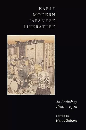 Early Modern Japanese Literature cover