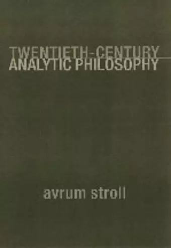 Twentieth-Century Analytic Philosophy cover