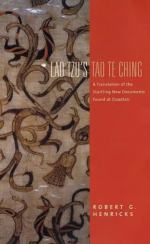 Lao Tzu's Tao Te Ching cover