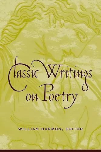 Classic Writings on Poetry cover