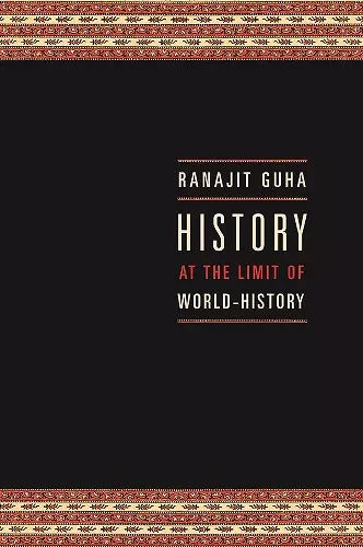 History at the Limit of World-History cover