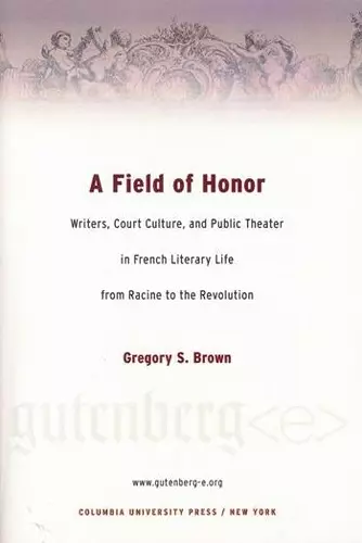 A Field of Honor cover