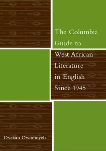 The Columbia Guide to West African Literature in English Since 1945 cover