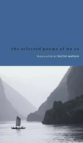 Selected Poems of Du Fu cover