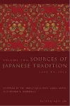 Sources of Japanese Tradition cover