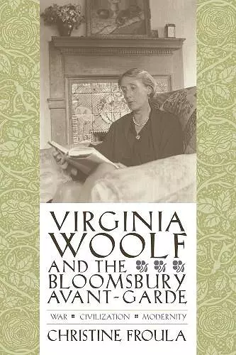 Virginia Woolf and the Bloomsbury Avant-garde cover