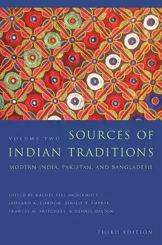 Sources of Indian Traditions cover