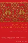 Sources of Japanese Tradition, Abridged cover