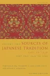 Sources of Japanese Tradition, Abridged cover