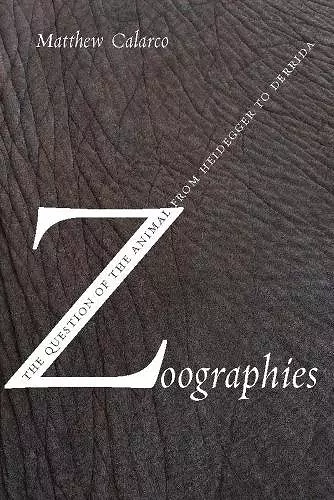 Zoographies cover