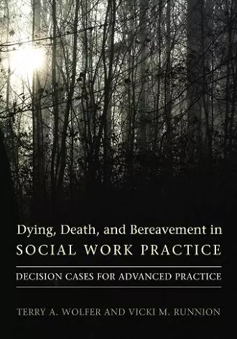 Dying, Death, and Bereavement in Social Work Practice cover