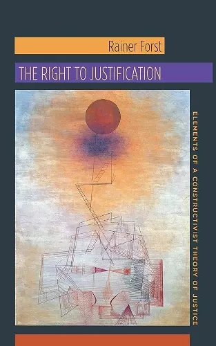 The Right to Justification cover