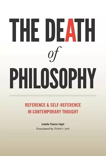 The Death of Philosophy cover