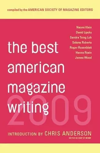The Best American Magazine Writing 2009 cover