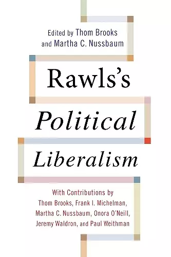 Rawls's Political Liberalism cover