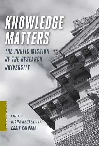 Knowledge Matters cover
