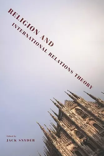 Religion and International Relations Theory cover