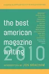 The Best American Magazine Writing 2010 cover