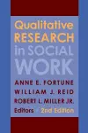 Qualitative Research in Social Work cover