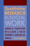 Qualitative Research in Social Work cover