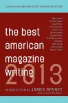 The Best American Magazine Writing 2013 cover