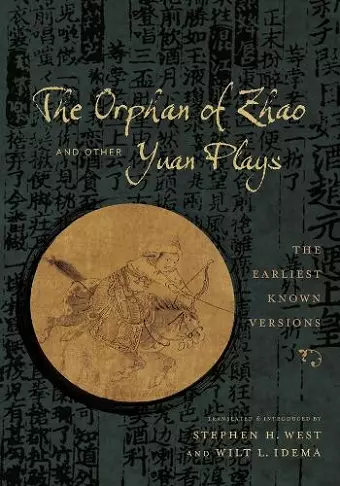 The Orphan of Zhao and Other Yuan Plays cover