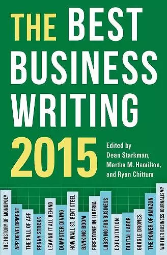 The Best Business Writing 2015 cover