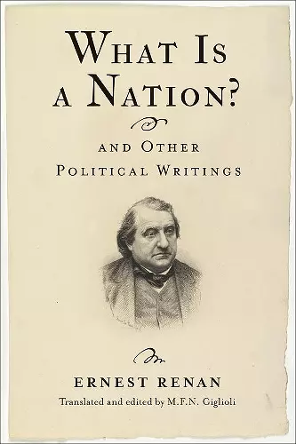 What Is a Nation? and Other Political Writings cover