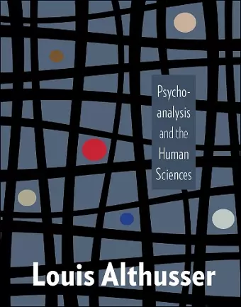 Psychoanalysis and the Human Sciences cover