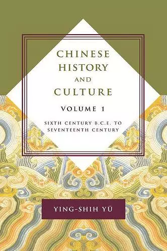 Chinese History and Culture cover