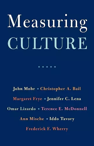 Measuring Culture cover