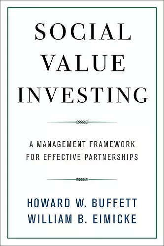 Social Value Investing cover