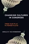 Changing Cultures in Congress cover