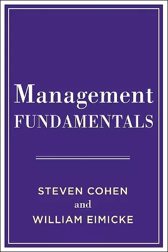 Management Fundamentals cover