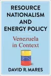 Resource Nationalism and Energy Policy cover