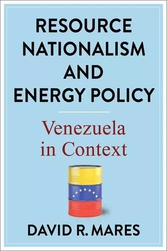 Resource Nationalism and Energy Policy cover