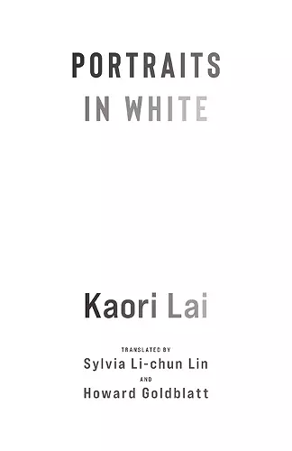 Portraits in White cover