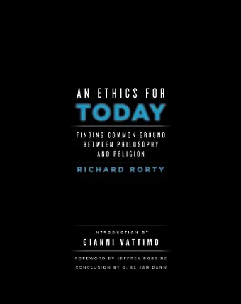 An Ethics for Today cover