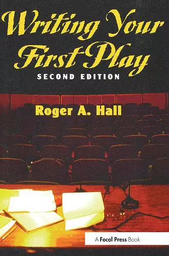 Writing Your First Play cover